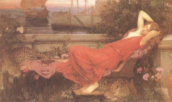 John William Waterhouse Ariadne (mk41) France oil painting art
